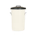 Heavy Duty Coloured Dustbin 85 Litre White (2 handles on base and 1 on lid for easy handling) 311967