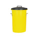 Heavy Duty Coloured Dustbin 85 Litre Yellow 311971