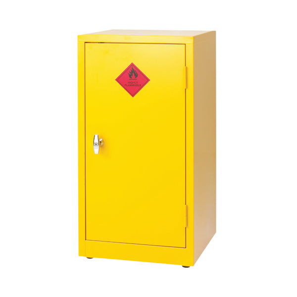 Hazardous Substance Storage Cabinet 36X18X18 inch C/W 1 Shelf Yellow 188740