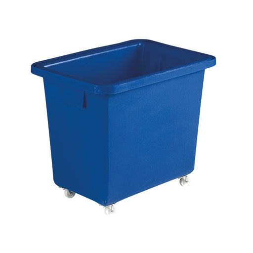 VFM Blue Swivel Castor Bottle Skip 405x610x560mm 328217