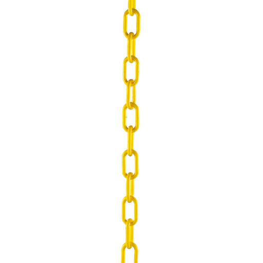 Plastic Chain 10mm Short Link 25 Metre Yellow 328275