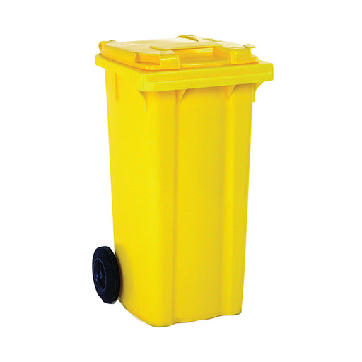 Wheelie Bin 80 Litre Yellow (W445 x D525 x H930mm) 331275