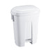 Derby Plastic Pedal Bin 60L White 348011