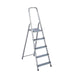 Aluminium Step Ladder 5 Step (Platform sits 980mm Above the Floor) 405007