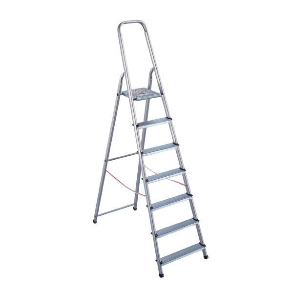 Aluminium Step Ladder 8 Step (Platform sits 1620mm Above the Floor) 4050101