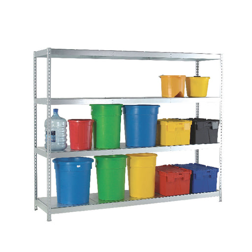 Heavy Duty Galvanised Additional Shelf 1800x600mm Orange/Zinc 378890