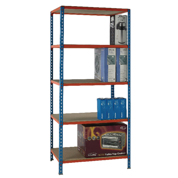 Standard Duty Painted Orange Shelf Unit Blue 378970