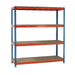 VFM Orange/Zinc Heavy Duty Boltless Shelving 379045