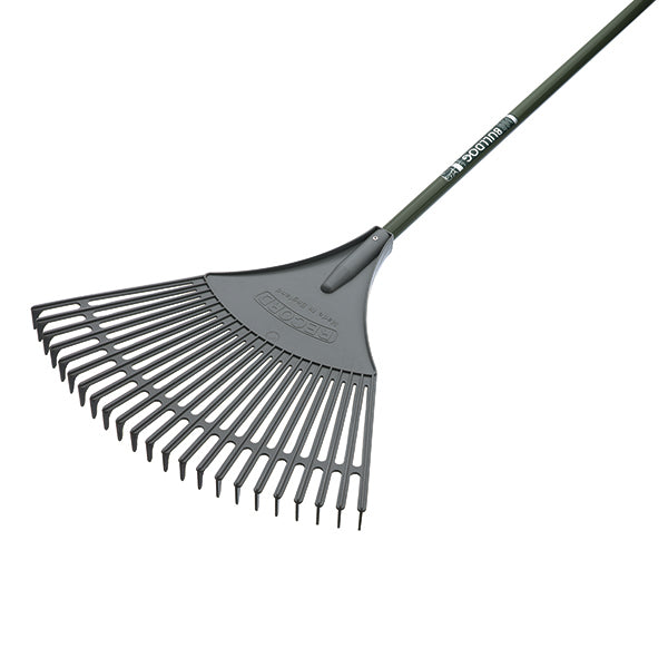 Evergreen Plastic Rake 54 inch Aluminium Grey/Green 380363