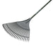 Evergreen Plastic Rake 54 inch Aluminium Grey/Green 380363