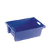 Solid Slide Stack/Nesting Container 600X400X200mm Blue 382960