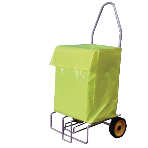 Folding Tubular Steel Mail Trolley (100kg capacity) 383472