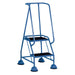 Light Blue 2 Tread Steps (125kg Capacity, W380 x D540 x H1185mm) 385130