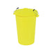 Dustbin with Clip On Lid Yellow 90L 415696