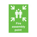 Safety Sign Fire Assembly Point A2 PVC FR04548R