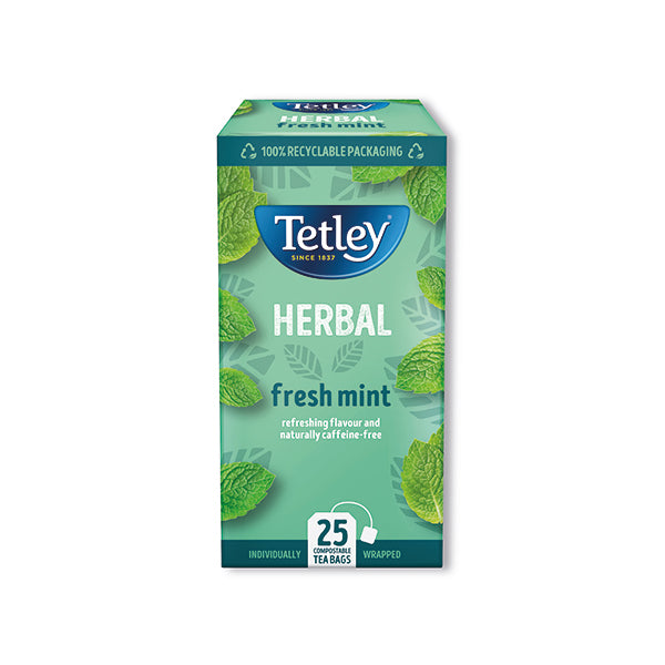 Tetley Mint Infusion Tea Bags (Pack of 25) 1576A