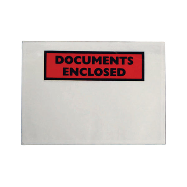 GoSecure Document Envelopes Documents Enclosed Self Adhesive DL (Pack of 1000) 4302004