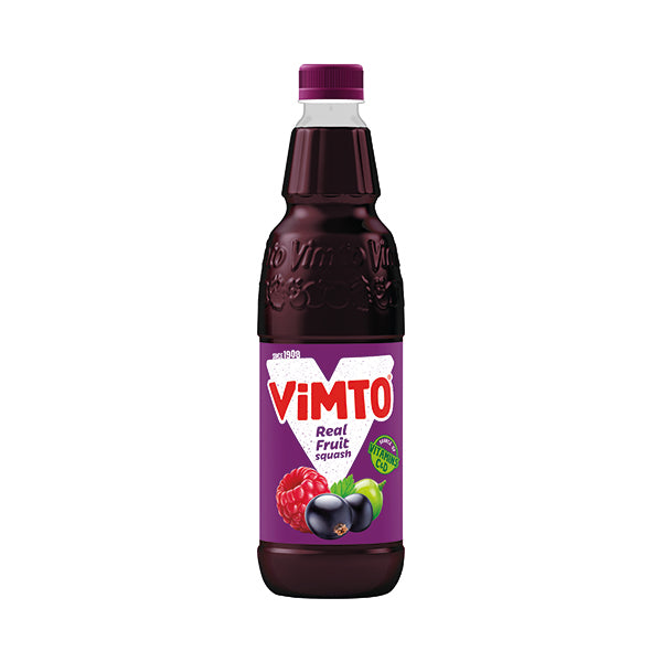 Vimto Squash 725ml Fruit Juice Drink Bottle (Pack of 12) 1000P