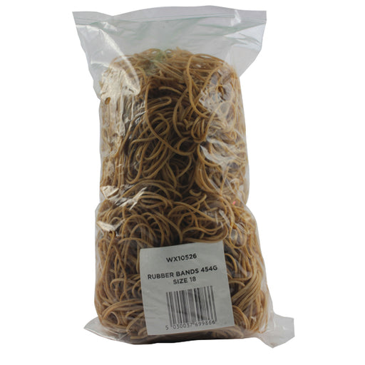 Size 18 Rubber Bands (Pack of 454g) 9340015