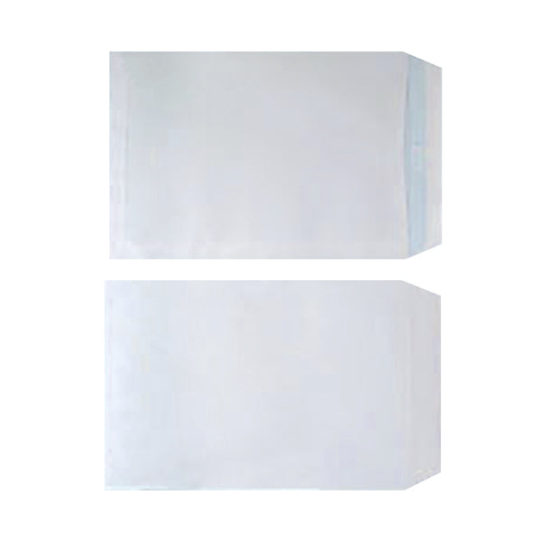 Plain White C4 Envelopes Self Seal 90gsm White (Pack of 250) WX3499