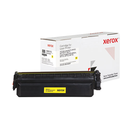 Xerox Everyday Replacement For CF412X/CRG-046HY Laser Toner Yellow 006R03702