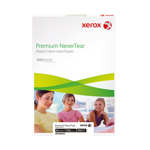 Xerox A4 Premium Nevertear 95 Micron White Copier Paper (Pack of 100) 003R98056