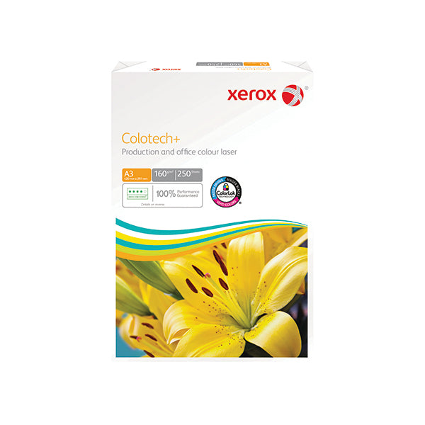 Xerox Colotech+ White A3 160gsm Paper (Pack of 250) 003R98854