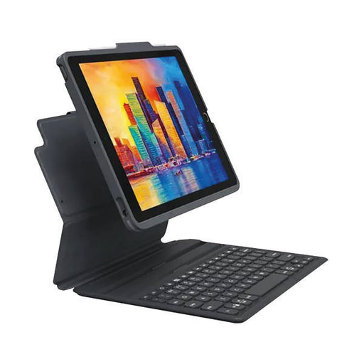 Zagg Pro Keys Keyboard/Trackpad/Case iPad 10.2 Black/Grey UK 103407950