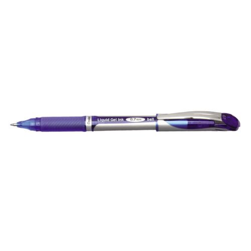 Best Value Pentel Energel XM Gel Rollerball Fine Tip 0.7mm Blue PK12