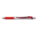 Best Value Pentel Energel XM Retractable Needlepoint 0.7mm RED PK12