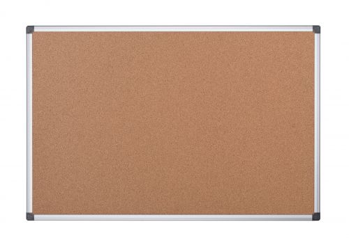 Best Value Bi Office Cork Noticeboard 2 Sided 900 x 600mm