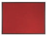 Best Value Bi-Office Earth-It Red Felt 60x90cm Cherry Wood 32 mm