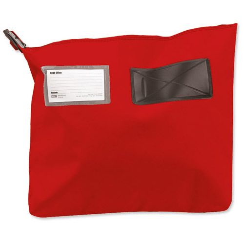 Best Value Versapak Single Seam Mail Pouch Small Red