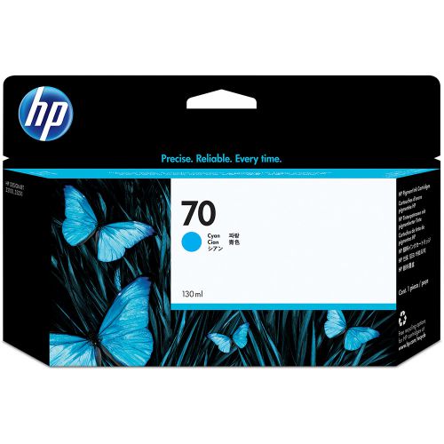 Best Value HP C9452A 70 CYAN INK CARTRIDGE 130ML