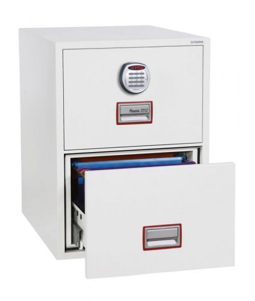 Best Value Phoenix Vertical Fire File 2 drwr Filing cbinet Elec Lock