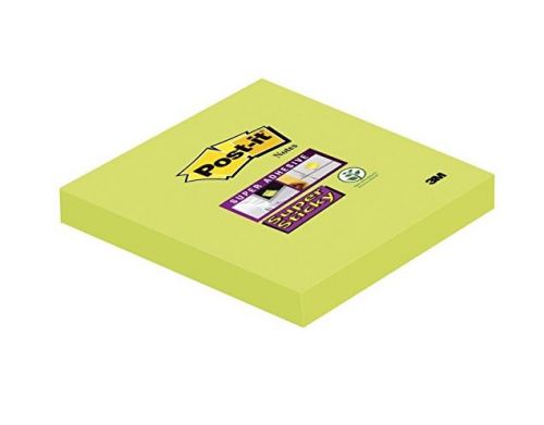 Best Value Post-it Super Sticky Notes 76x76mm Asparagus 654-6SS-AW PK6