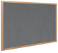 Best Value Bi-Office Earth-It Exec Grey Felt Ntcbrd Oak Frme 90x60cm