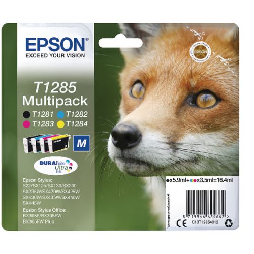 Best Value Epson S22/SX125/420W Multi Pk Bk C M Y