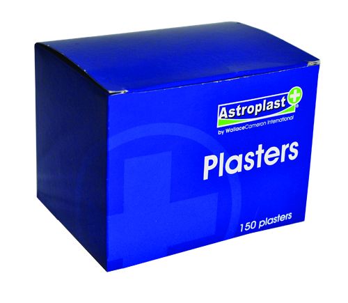 Best Value Astroplast Plasters Flesh Colour Fabric Assorted Sizes PK150