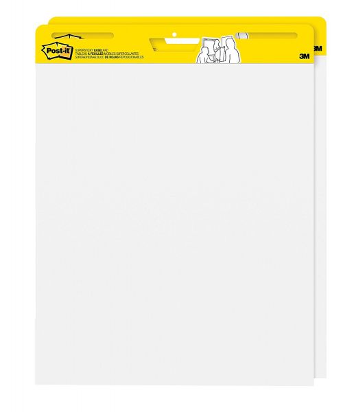 Best Value Post-it Super Sticky Meeting Chart Easel Pad Val Pack WH