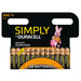 Best Value Duracell AAA SIMPLY Batteries PK12