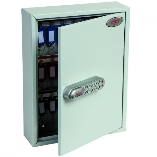 Best Value Phoenix Commercial Key Cabinet 42 Hook Electronic Lock.