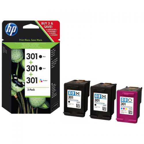 Best Value HP E5Y87EE 301 Combo Pack 2 Black1 Colour