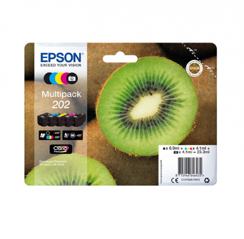 Best Value Epson 202 Multipack Bk/C/Y/M/Photo Ink Cartridge