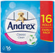 Andrex Gentle Clean Toilet Rolls White (Pack 16) 1102122