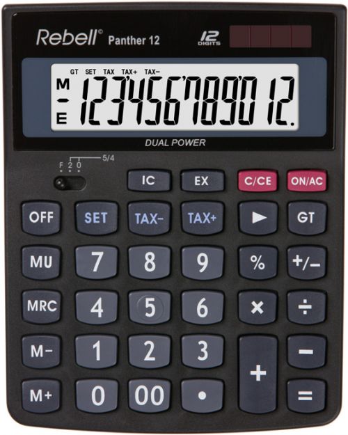 Best Value Rebell RE-PANTHER 12 BX Desktop Calculator 12 Digit