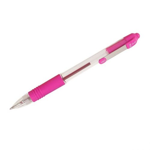 Best Value Zebra Z Grip Pink 1.0mm Pen PK12