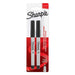 Best Value Sharpie Ultra Fine Permanent Marker Black Blister PK2