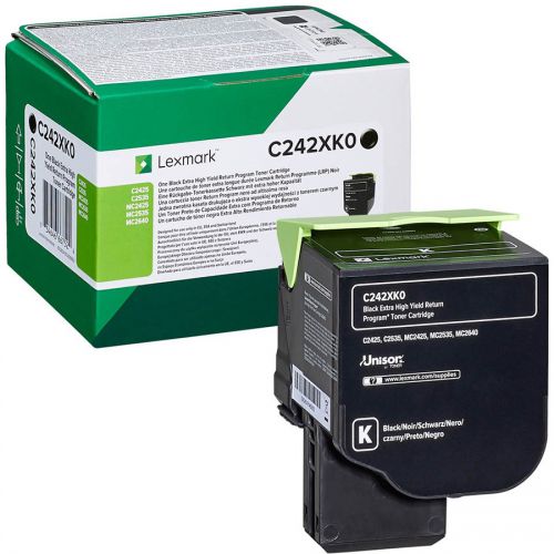 Best Value LEXMARK BLACK EXTRA HY RTN PROG TON 6K