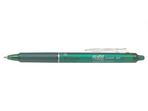 Best Value Pilot FriXion Clicker Erasable 0.7 Green PK12